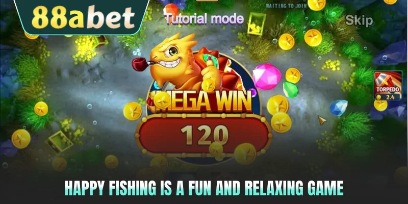 Happy Fishing is a fun and relaxing game