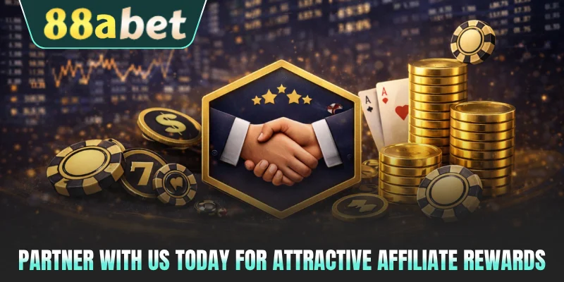 Partner with us today for attractive affiliate rewards